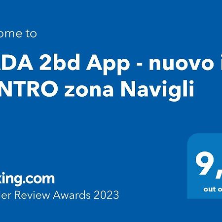 Dada 2Bd App - Nuovo In Centro Zona Navigli Leilighet Milano Eksteriør bilde